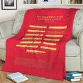 MBDTF by Kanye West Fleece Throw Blanket