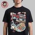 Machine Gun Kelly MGK Lost Americana Tour 2025 Poster For Denver Colorado At Ball Arena On November 23 2025 T-Shirt
