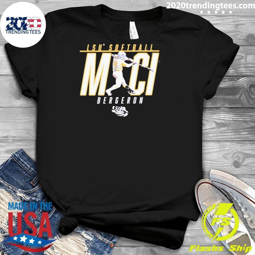 Maci Bergeron Lsu Tigers Softball Player Graphic Shirt