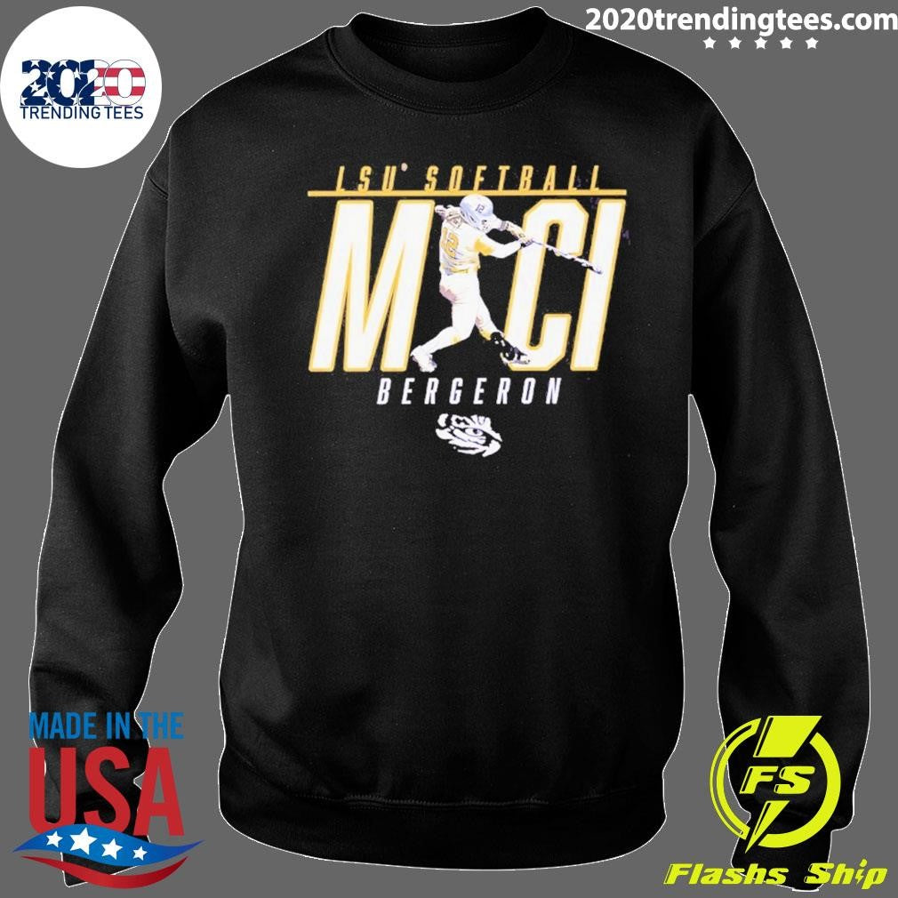 Maci Bergeron Lsu Tigers Softball Player Graphic Shirt