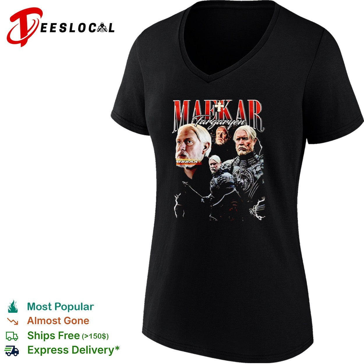 Maekar Targaryen House of the Dragon HBO Game of Thrones shirt
