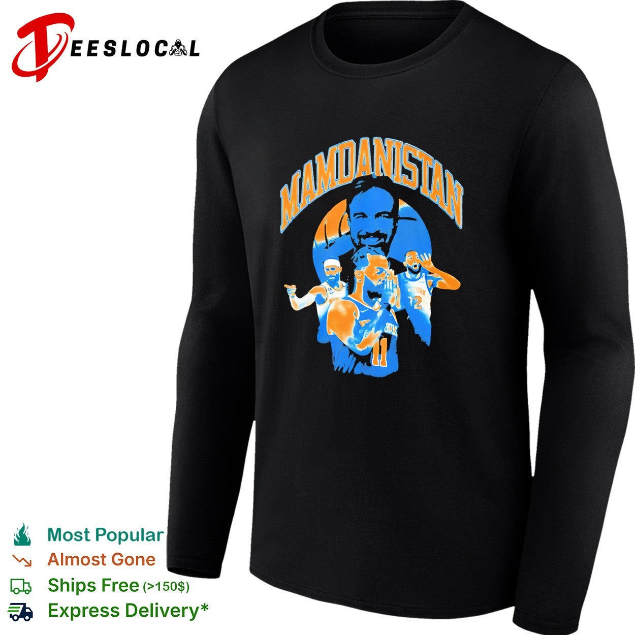 Mamdanistan Jalen Brunson Karl Anthony Towns New York Knicks NBA Players shirt