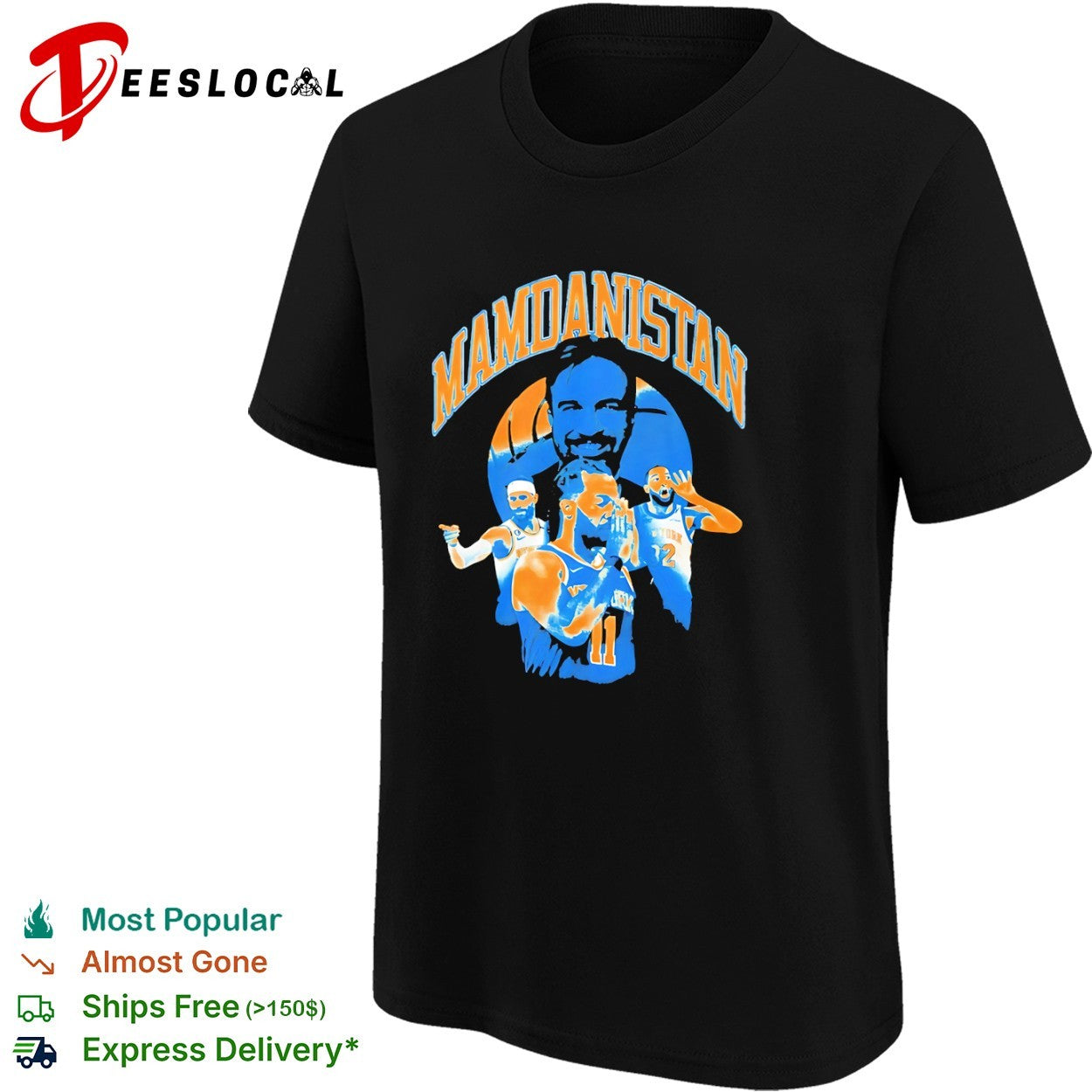 Mamdanistan Jalen Brunson Karl Anthony Towns New York Knicks NBA Players shirt