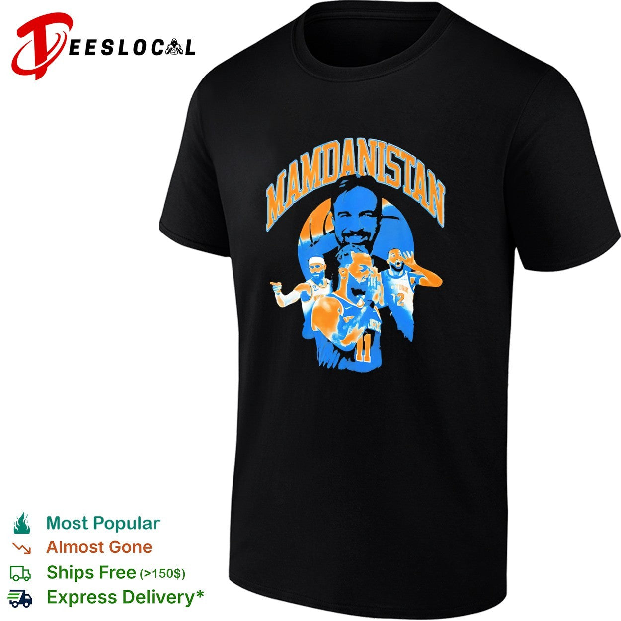 Mamdanistan Jalen Brunson Karl Anthony Towns New York Knicks NBA Players shirt