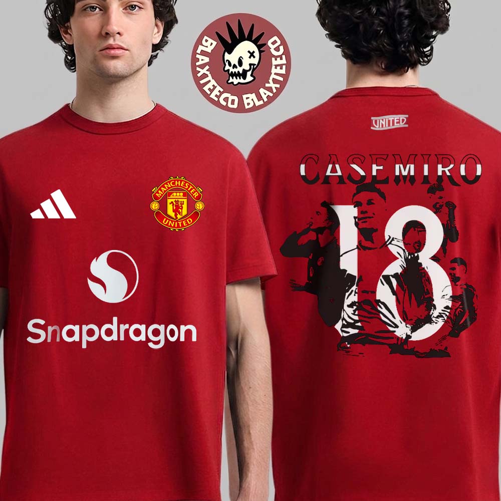 Manchester United Casemiro Special Edition Obrigado Casemiro The Last Home Game Red T-Shirt