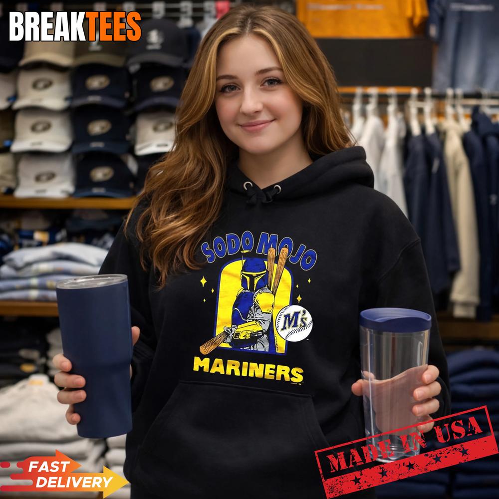 Mandalorian Sodo Mojo Marners Star Wars Seattle Mariners Baseball T-Shirt