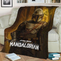 Mandalorian2 Fleece Throw Blanket