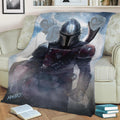 Mando Fleece Throw Blanket