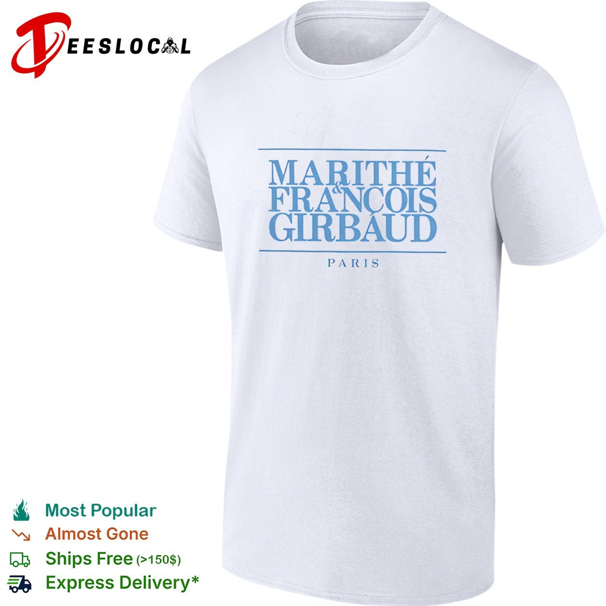 Marithe Francois Girbaud Paris Logo Shirt