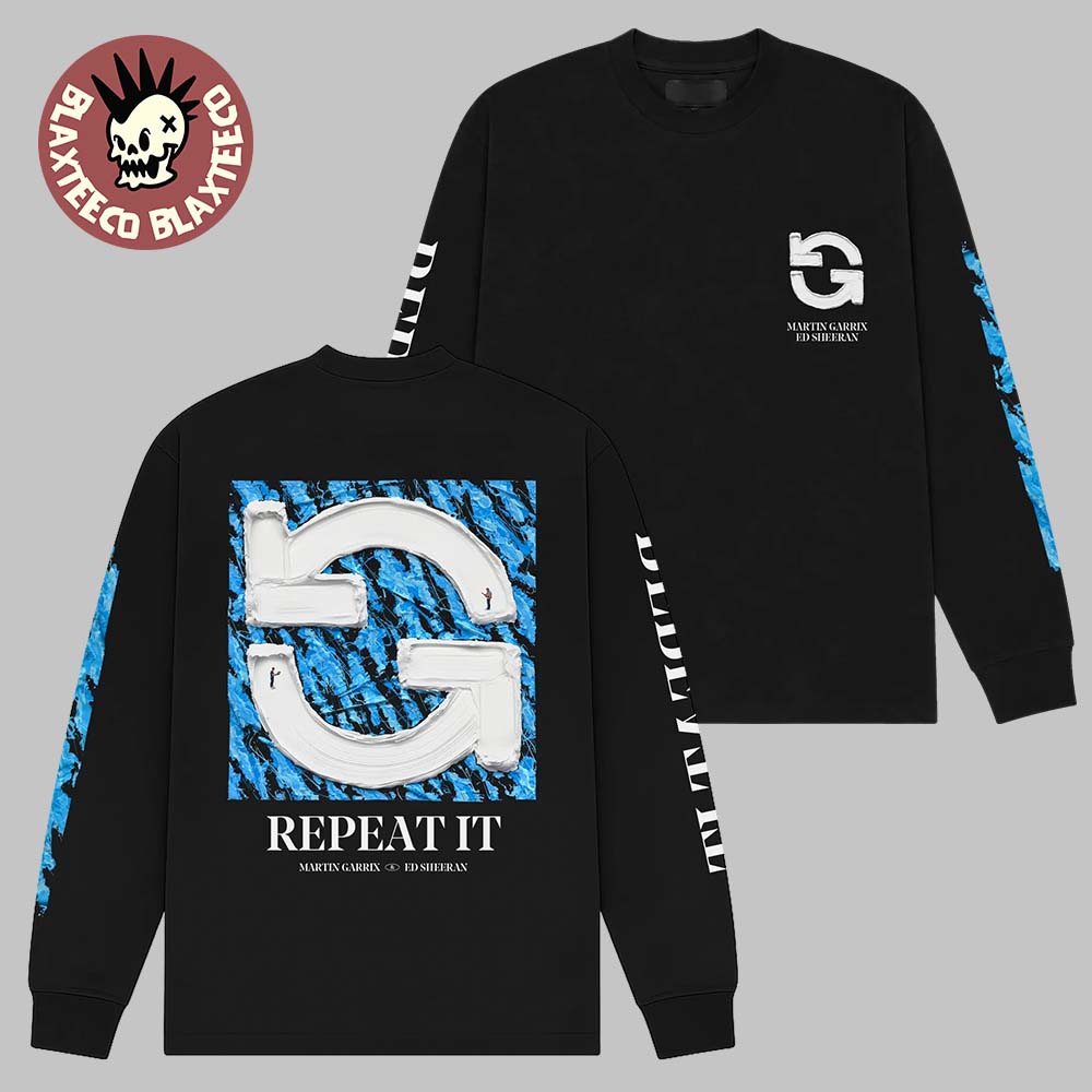 Martin Garrix X Ed Sheeran Repeat It Long Sleeve Tee