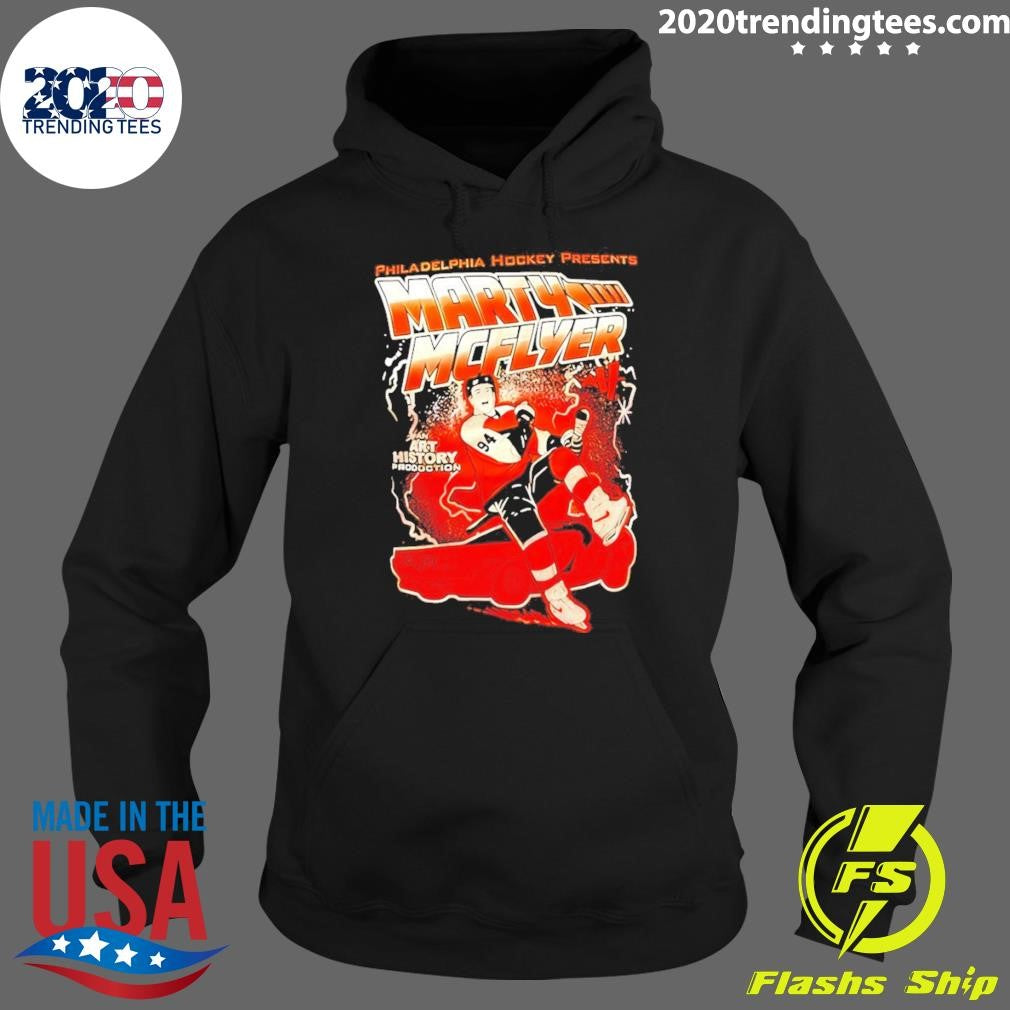 Marty Mcflyer Philadelphia Flyers Presents Back To The Future Shirt