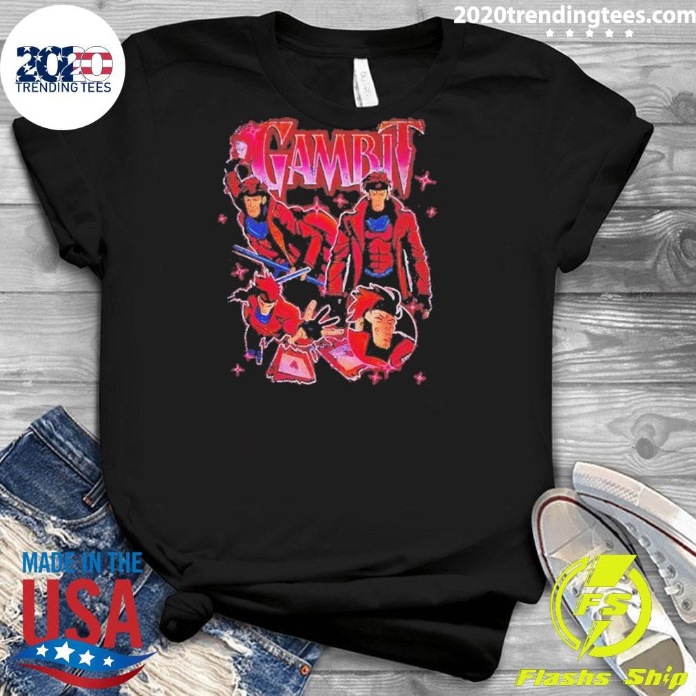 Marvel X-men Gambit Character Shirt