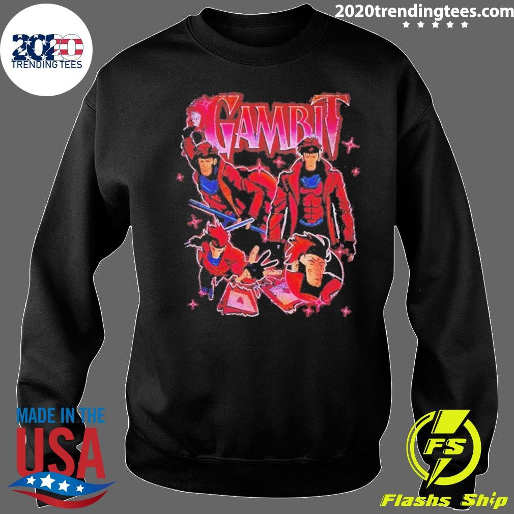 Marvel X-men Gambit Character Shirt