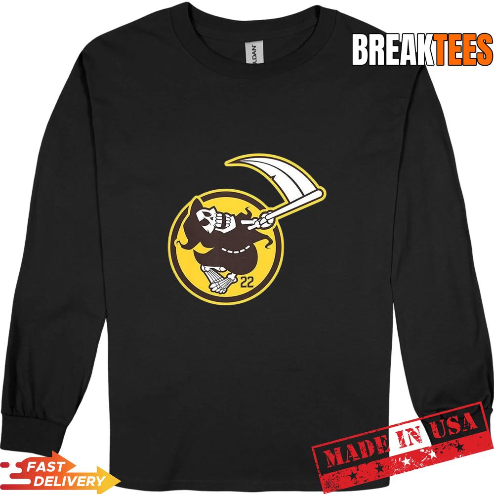 Mason Miller San Diego Padres MLB the grim reaper number 22 T-Shirt