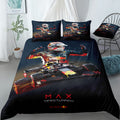 Max Verstappen Low Poly Bedding Set (Duvet Cover & Pillow Shams)