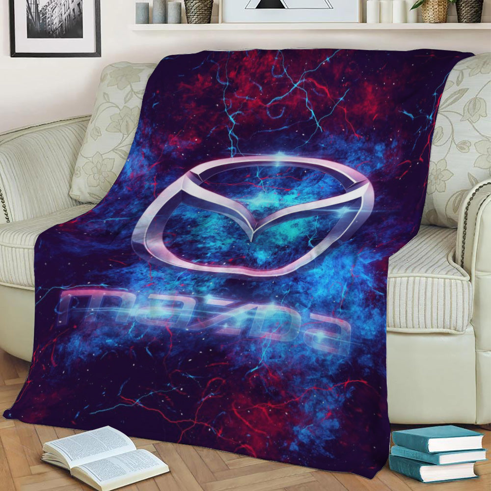 Mazda Fleece Throw Blanket