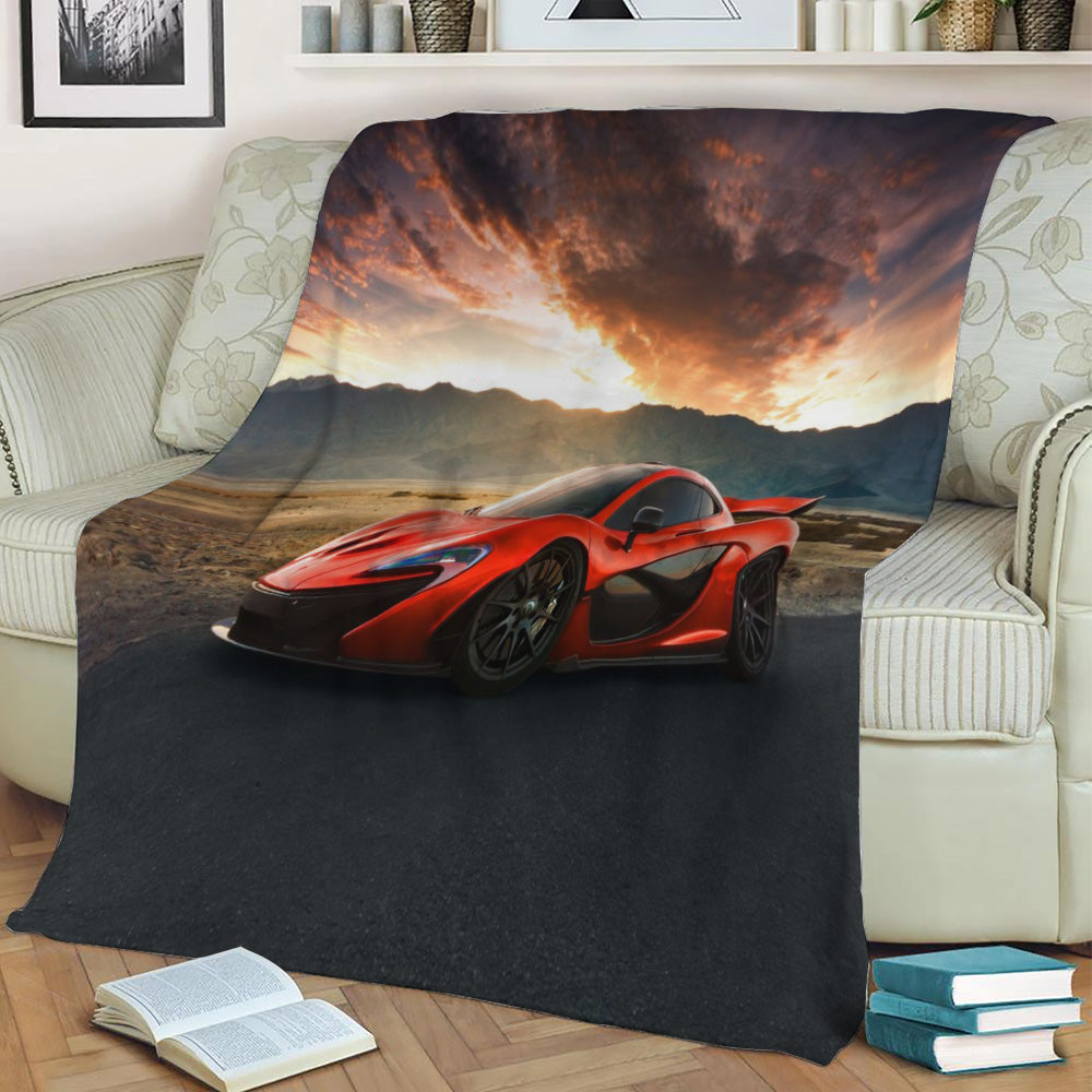 Mclaren World Fleece Throw Blanket