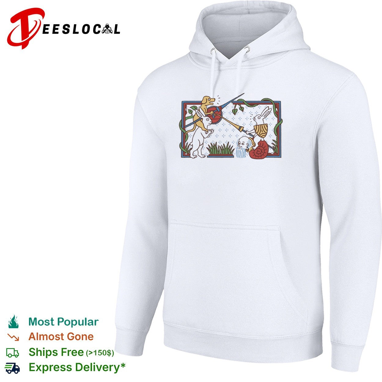 Medieval Rabbit Jousting shirt