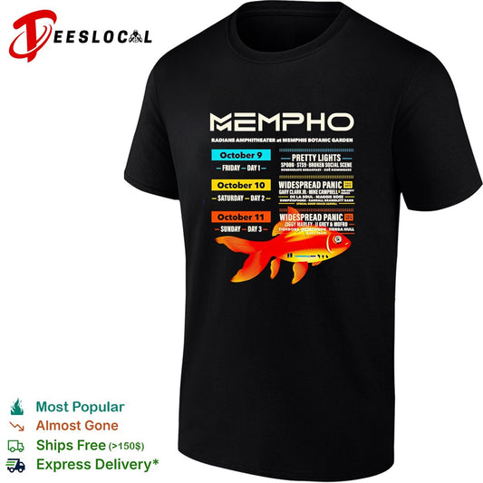 Mempho Music Festival 2026 Full Lineup In Memphis Tennessee at the Radians Amphitheater shirt