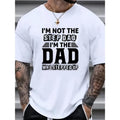 "DAD" Print Summer Made USA T-Shirts