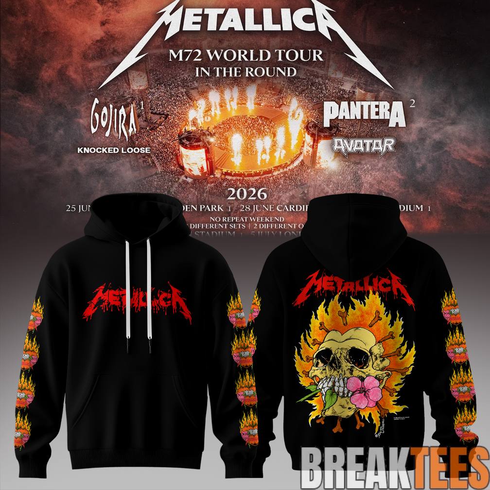 Metallica – M72 World Tour 2026 Hoodie