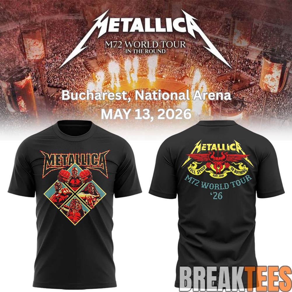 Metallica M72BUCHAREST Shirt