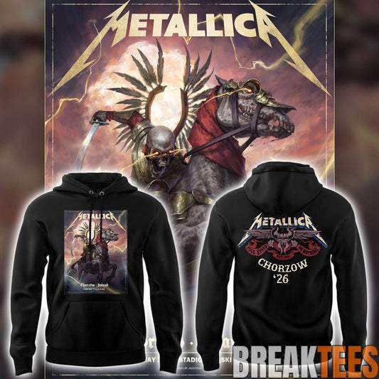 Metallica M72#Chorzow at Chorzów, Poland Hoodie