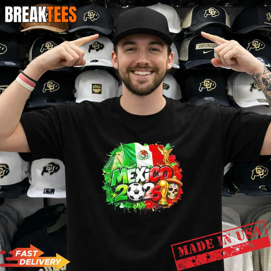 Mexico North America Soccer Tournament 2026 T-Shirt