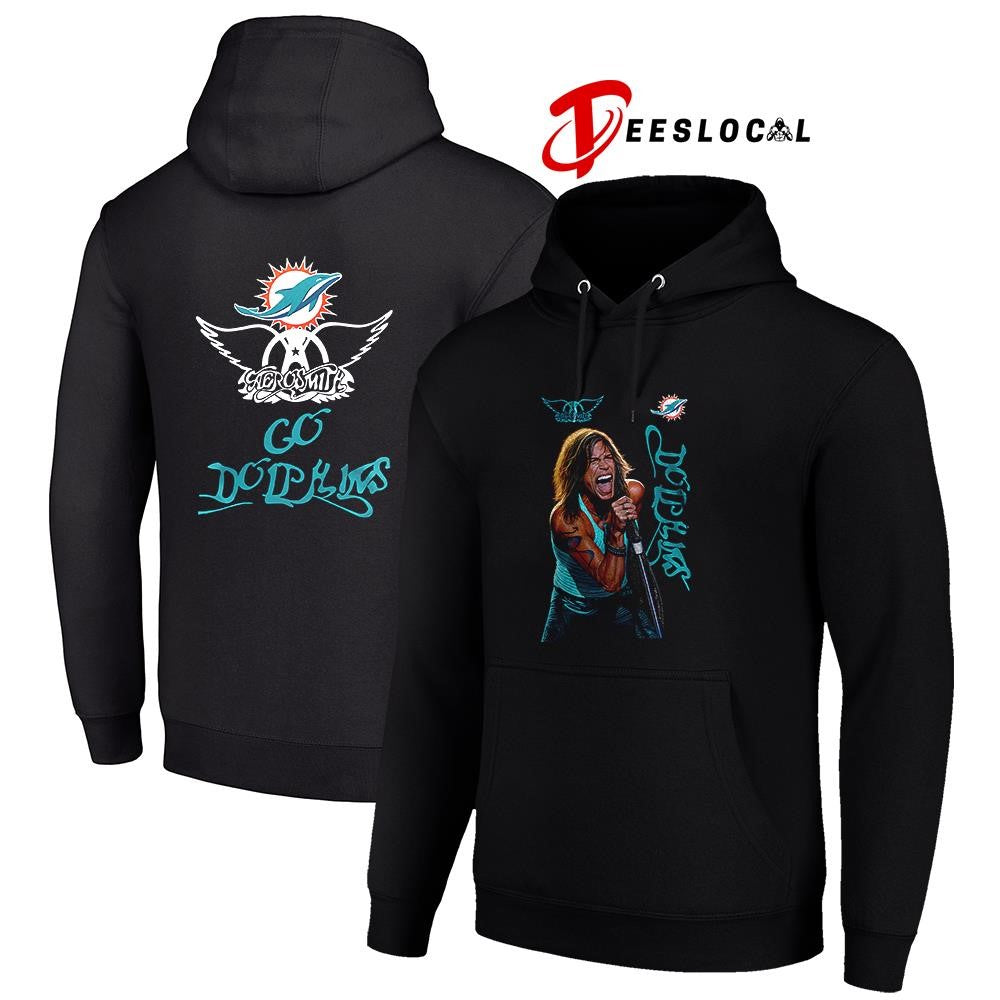 Miami Dolphins x Aerosmith graphic shirt