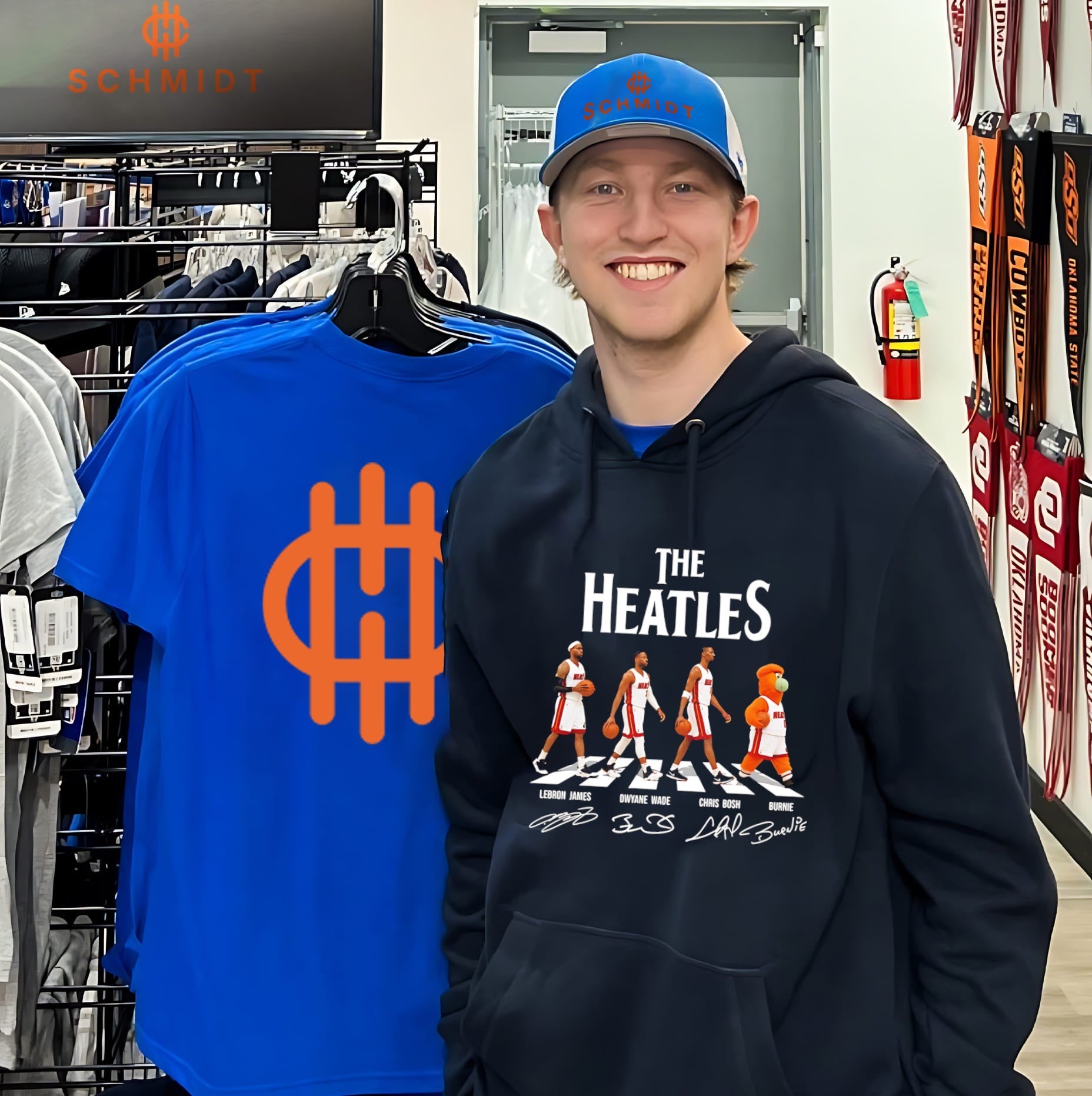Miami Heat the Heatles Abbey Road signature shirt