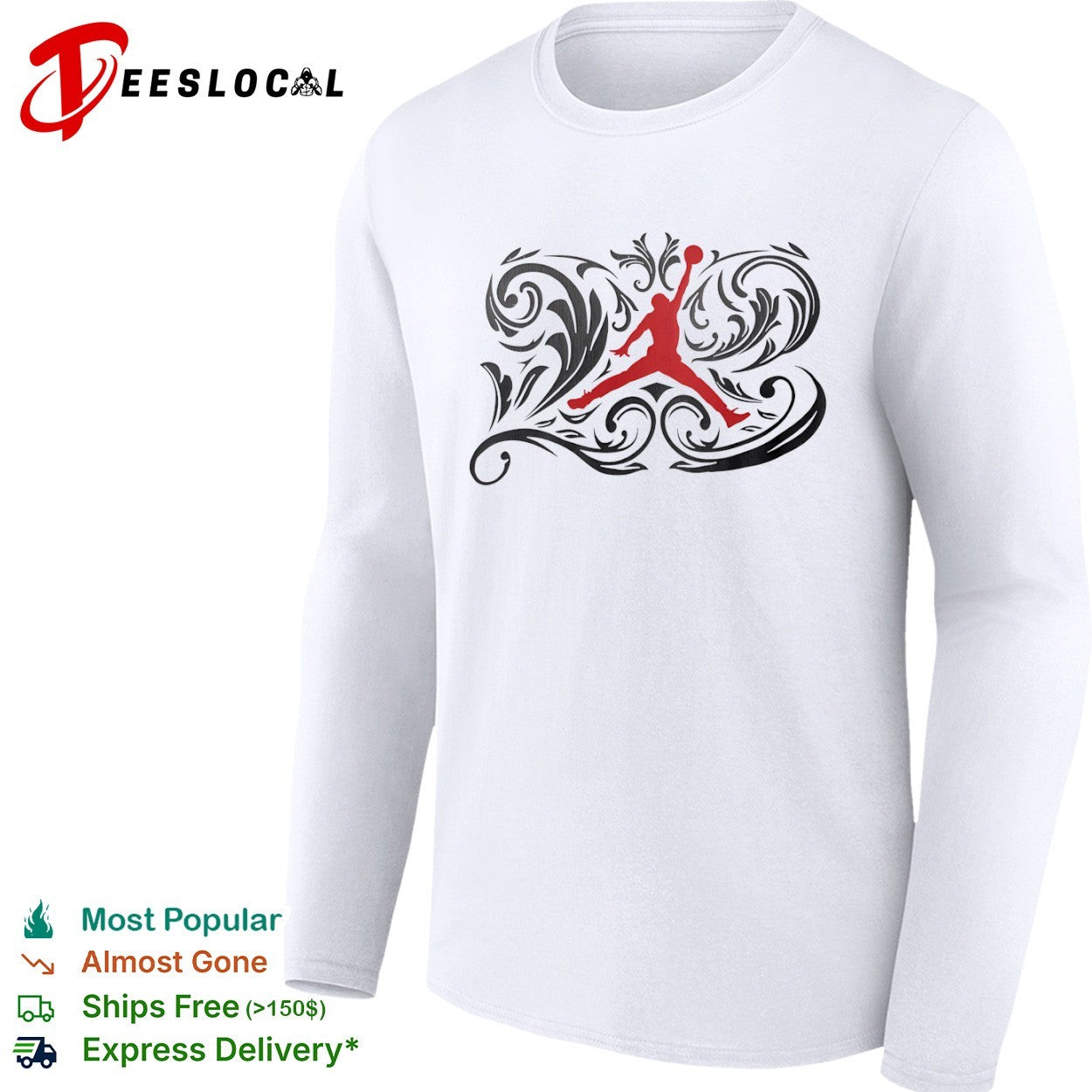 Michael Jordan Chicago Bulls NBA Jumpman shirt