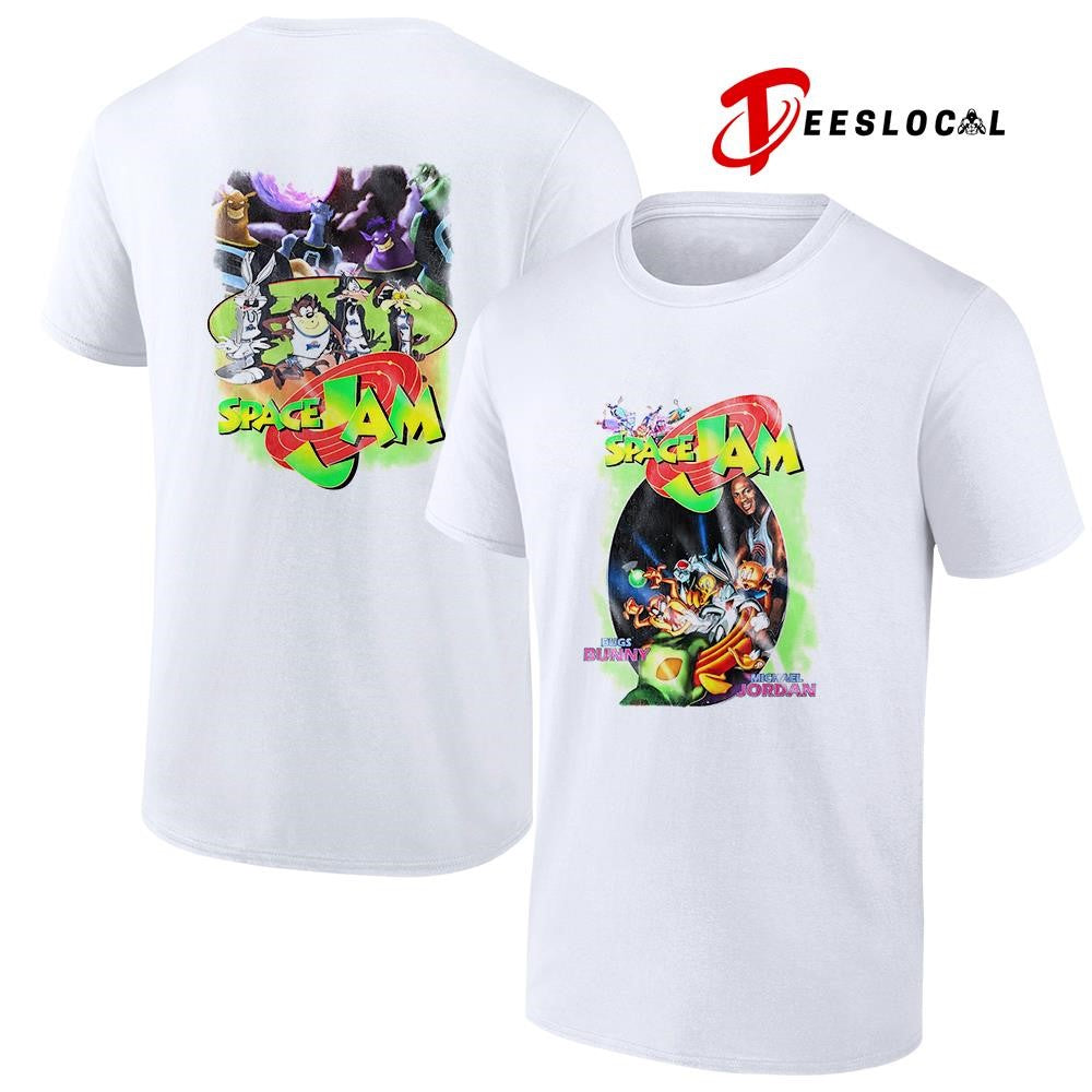 Michael Jordan x Space Jam Bugs Bunny graphic shirt