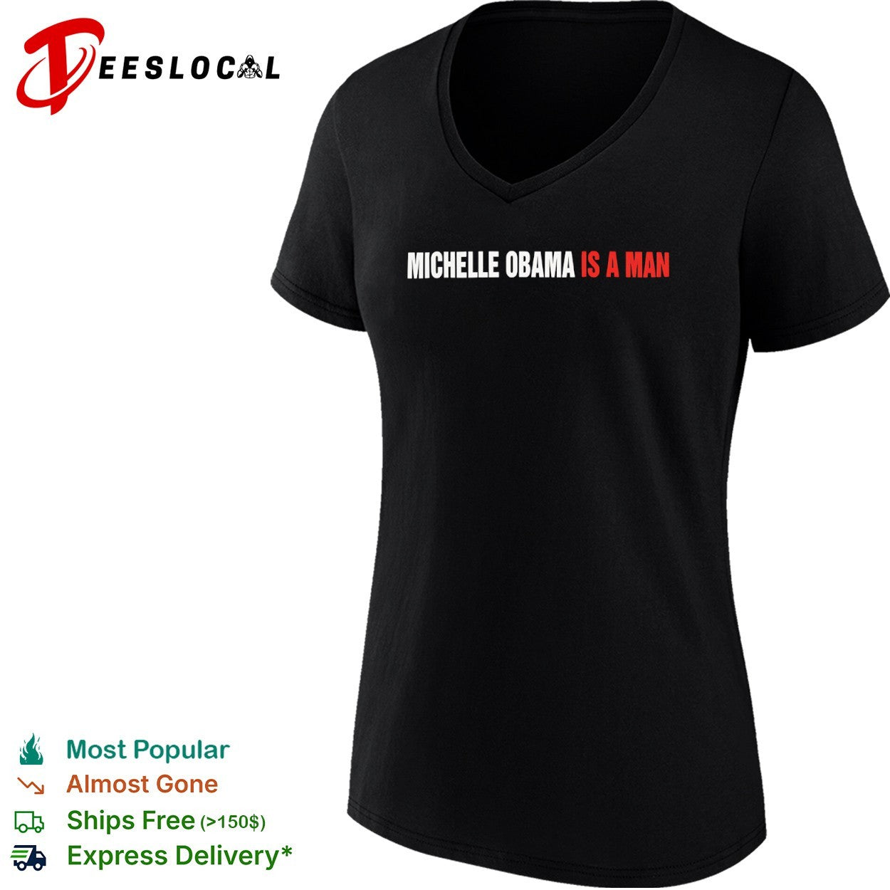 Michelle Obama is a man shirt