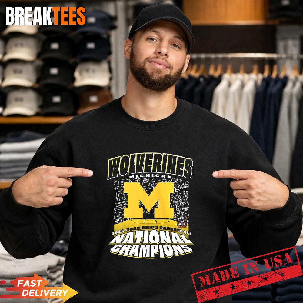 Michigan Wolverines 2026 NCAA Men’s Basketball National Champions it’s March T-Shirt