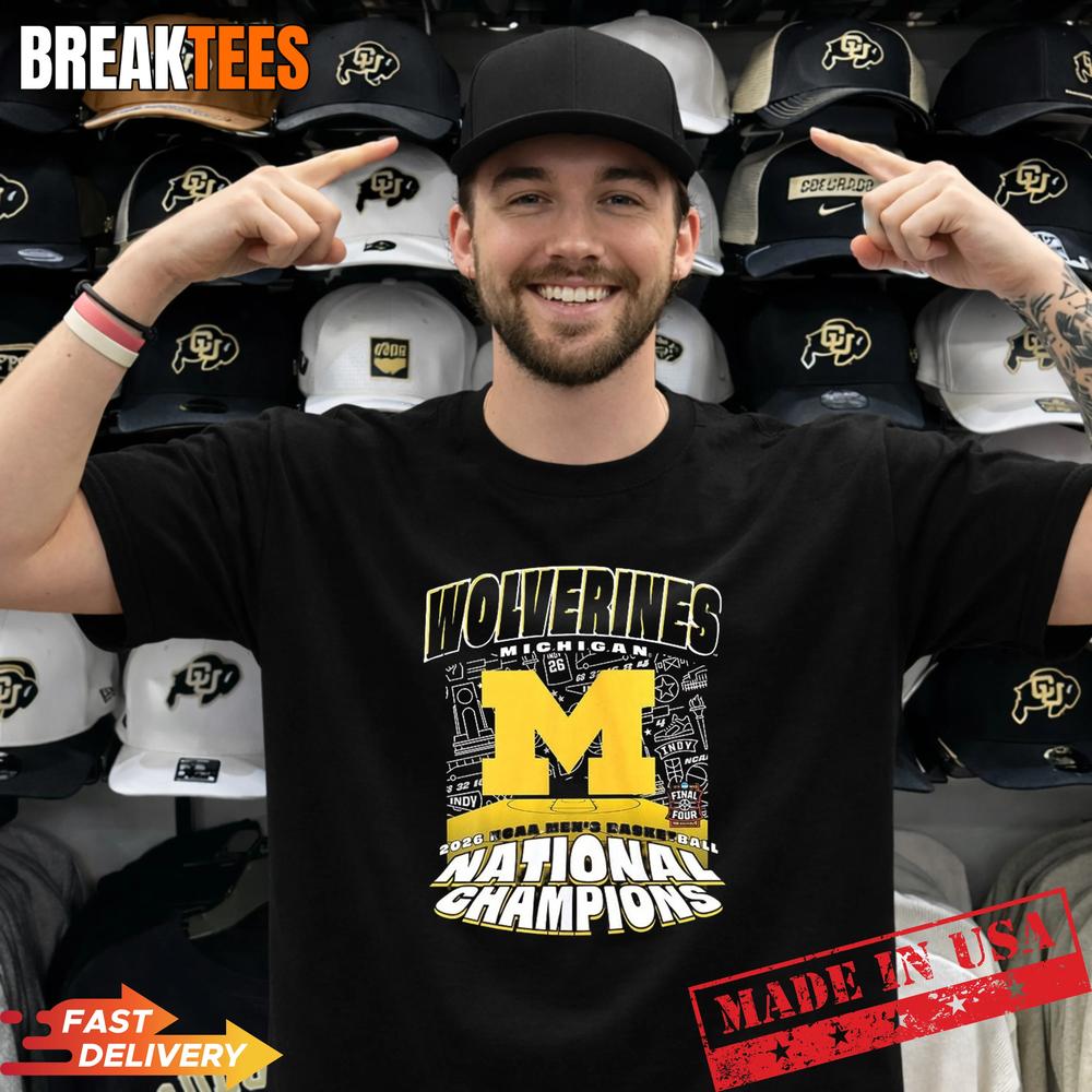 Michigan Wolverines 2026 NCAA Men’s Basketball National Champions it’s March T-Shirt