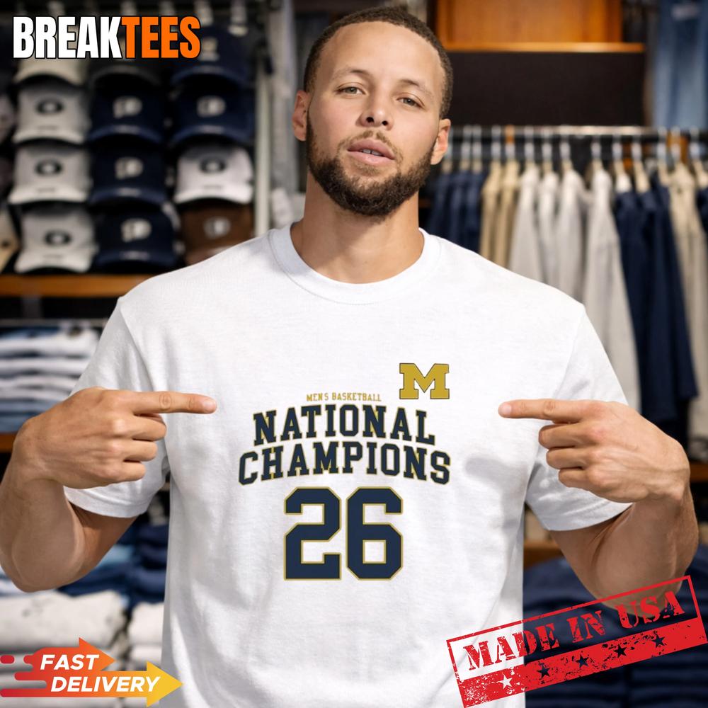 Michigan Wolverines Basketball 2026 National Champions Shirt