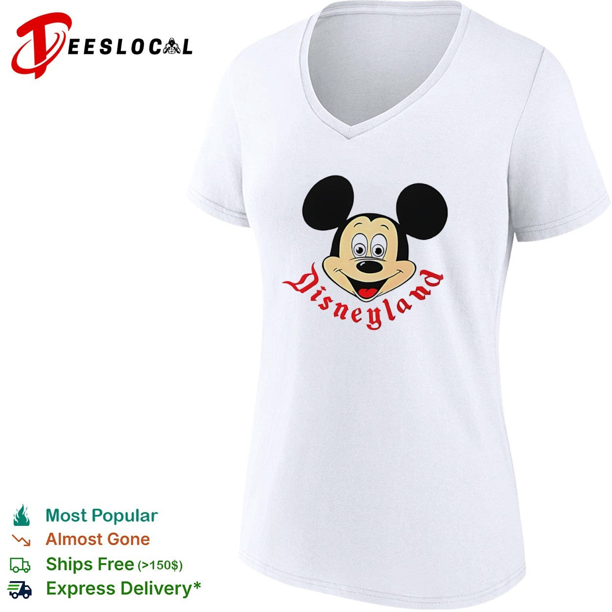 Mickey Mouse Disneyland Logo shirt