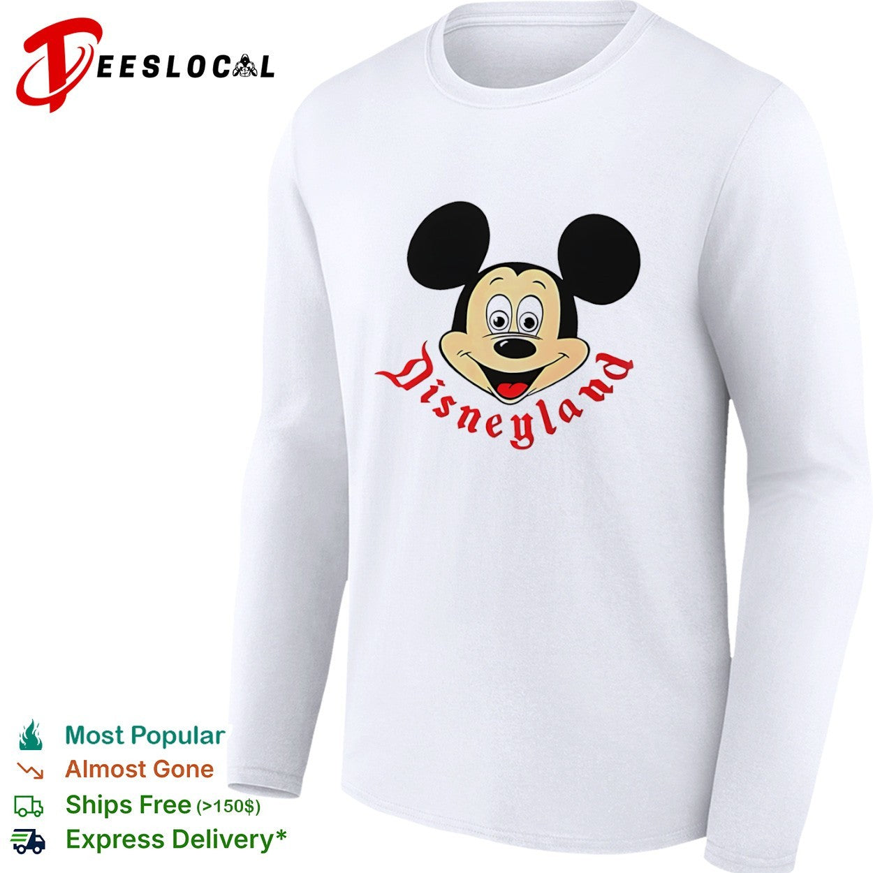 Mickey Mouse Disneyland Logo shirt