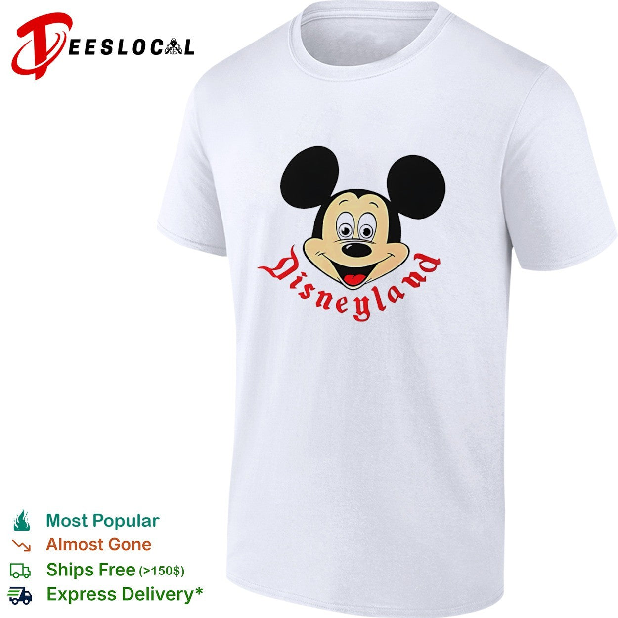 Mickey Mouse Disneyland Logo shirt