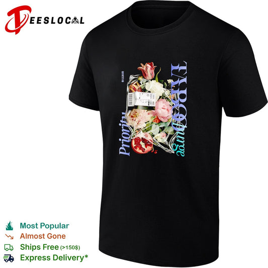 Milgaam Priority 1 Ecopurge Floral Pomegranate Still Life Photography shirt