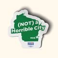 Milwaukee (Not) A Horrible City Sticker 2-Pack