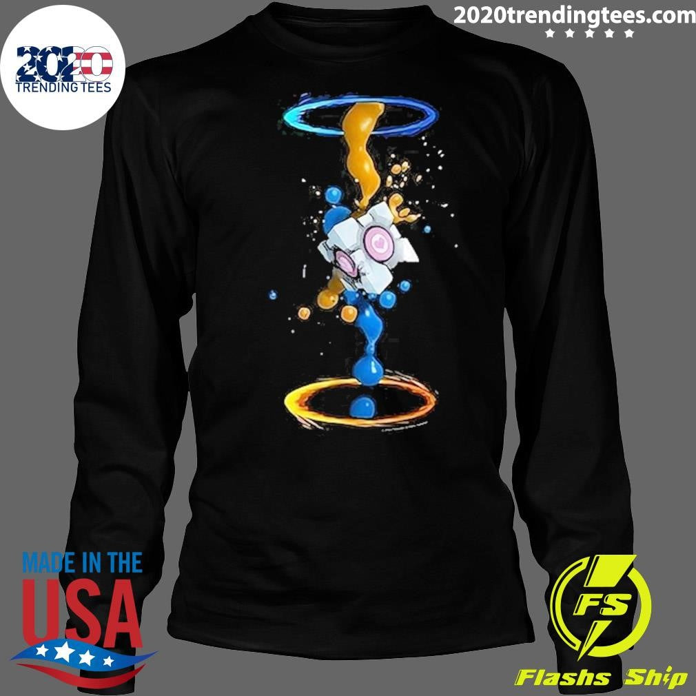 Minecraft Mojang Jinx Portal 2 Gel Splatter 2026 Tee Shirt