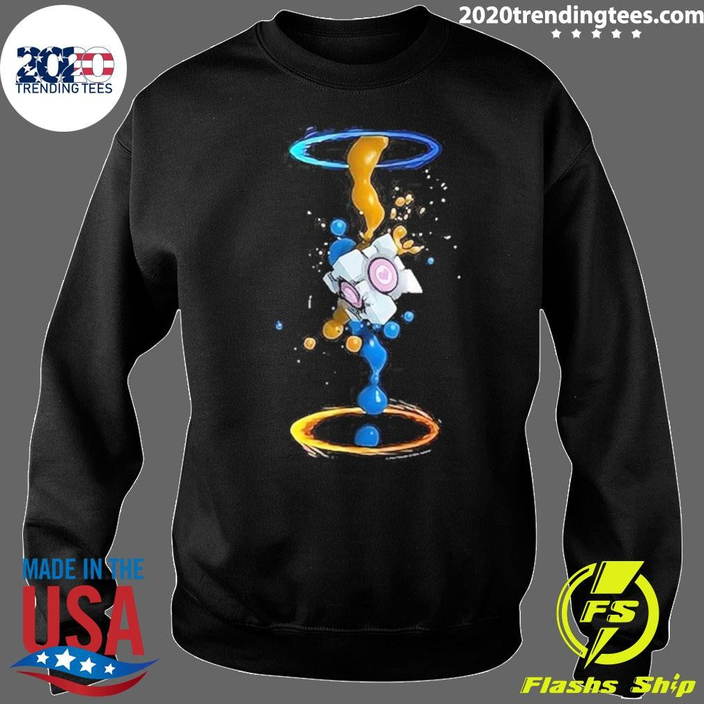 Minecraft Mojang Jinx Portal 2 Gel Splatter 2026 Tee Shirt