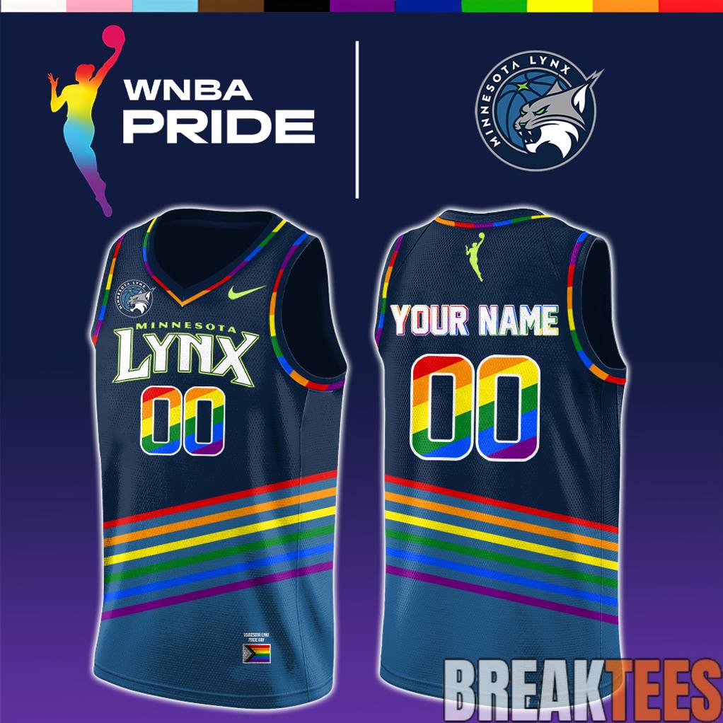 Minnesota Lynx 2026 WNBA x Pride Day Limited Edition Jersey