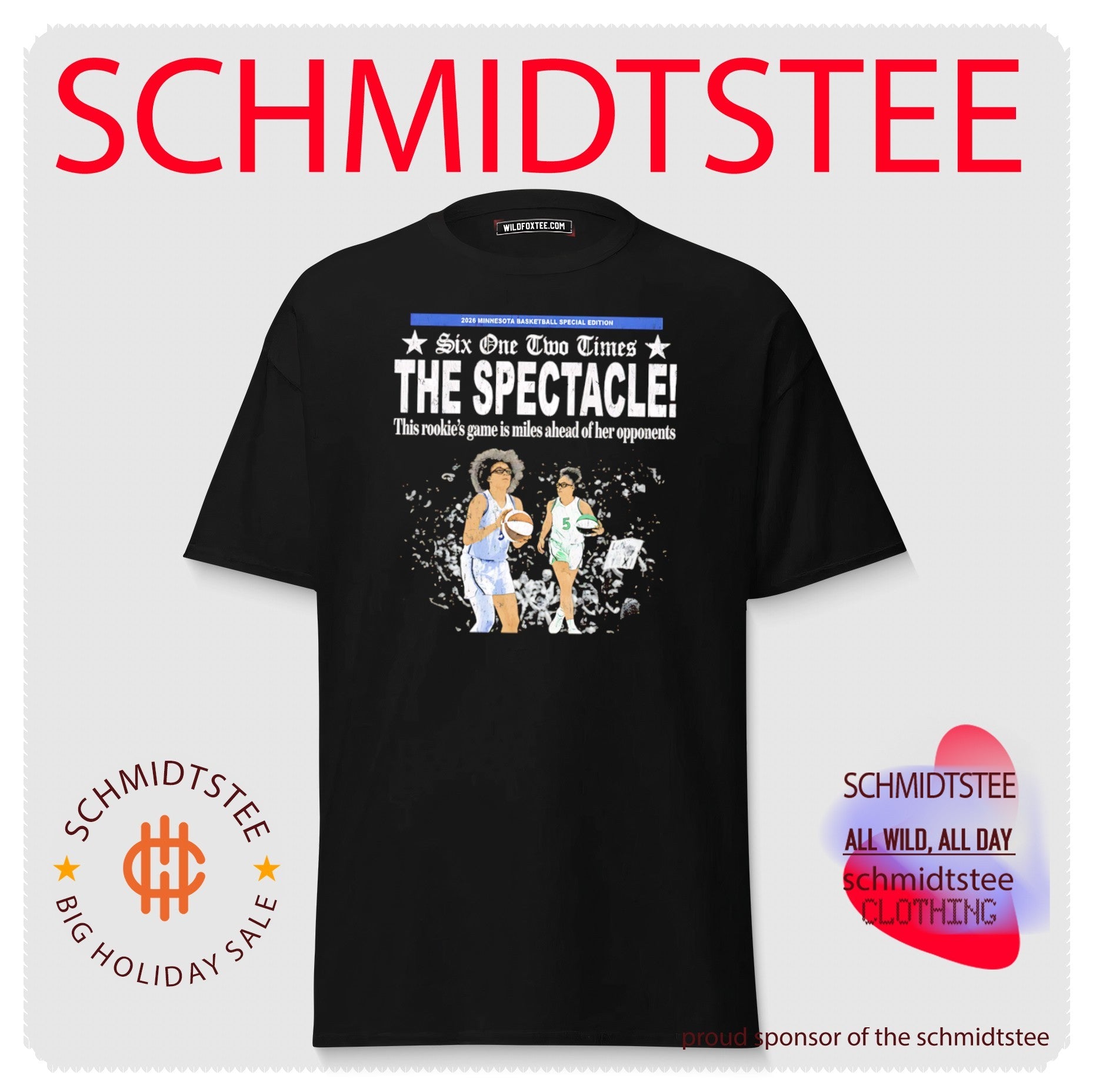 Minnesota Timberwolves The Spectacle this rookie’s game is miles ahead of her opponents shirt