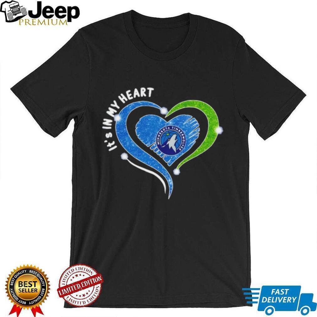 Minnesota Timberwolves it’s in my Heart Basketball NBA 2026 shirt