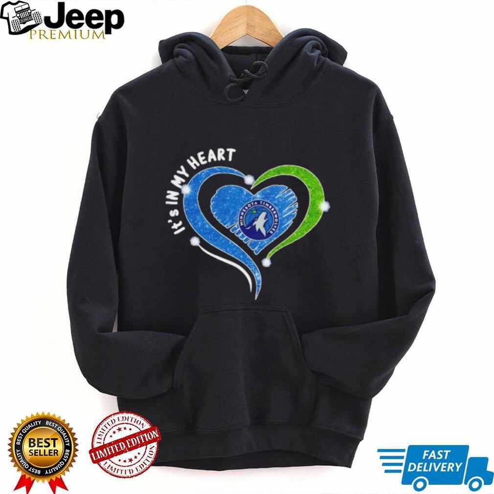 Minnesota Timberwolves it’s in my Heart Basketball NBA 2026 shirt