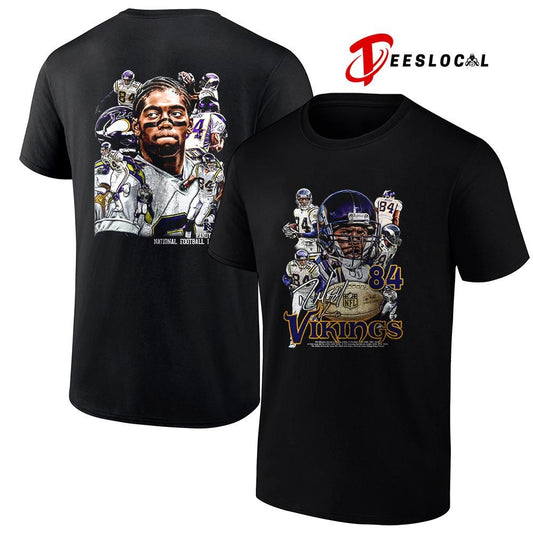Minnesota Vikings Randy Moss graphic signature shirt