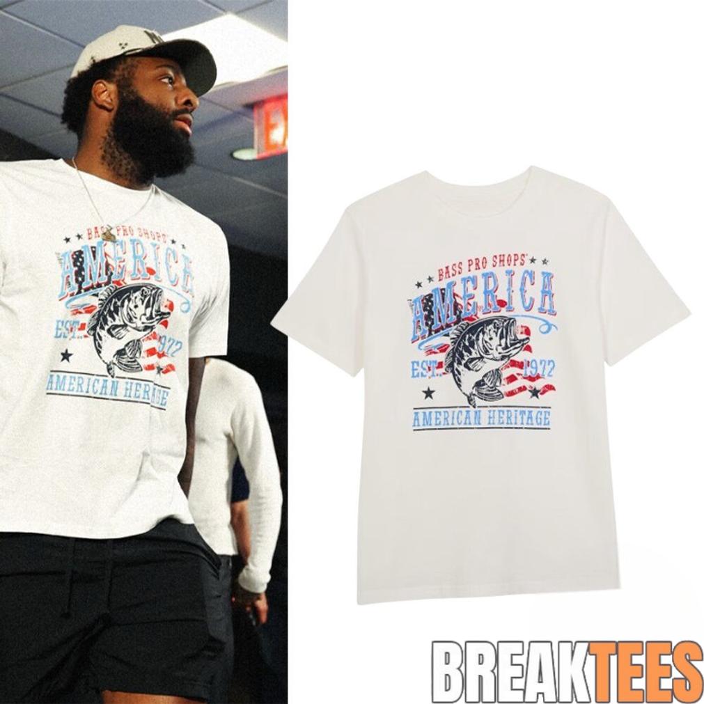 Mitchell Robinson Bass Pro Shops America Knicks Game 3 Shirt