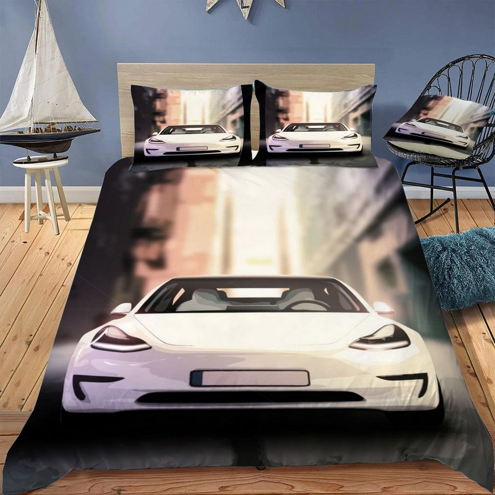 Model 3 Bedding Set (Duvet Cover & Pillow Shams)